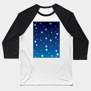 Starry Skies Gradient Baseball T-Shirt